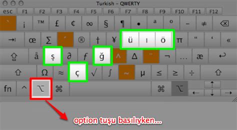 klavyeyi türkçeye çevirme